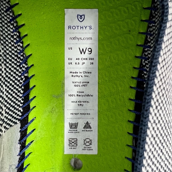 Rothy’s Anchor Slip On Loafers Sneakers Size 9 - Picture 9 of 9